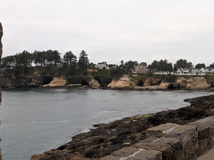 by the sea
