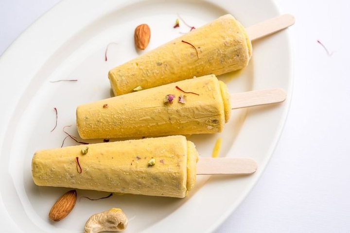 saffron, pistachio, popsicle..