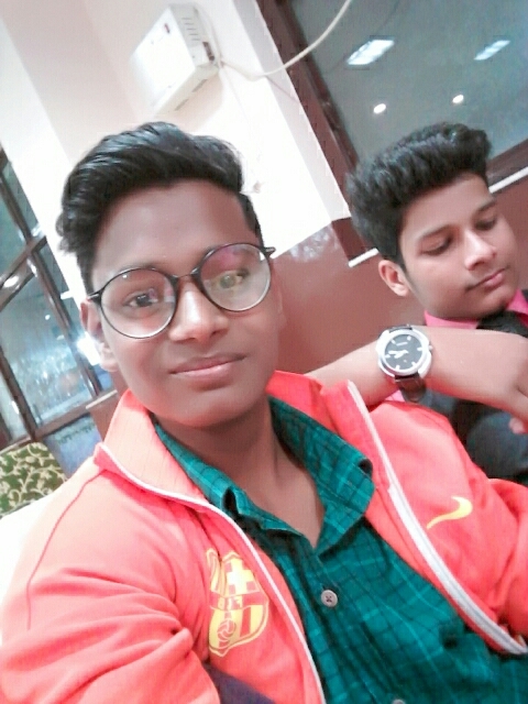 my friend and me