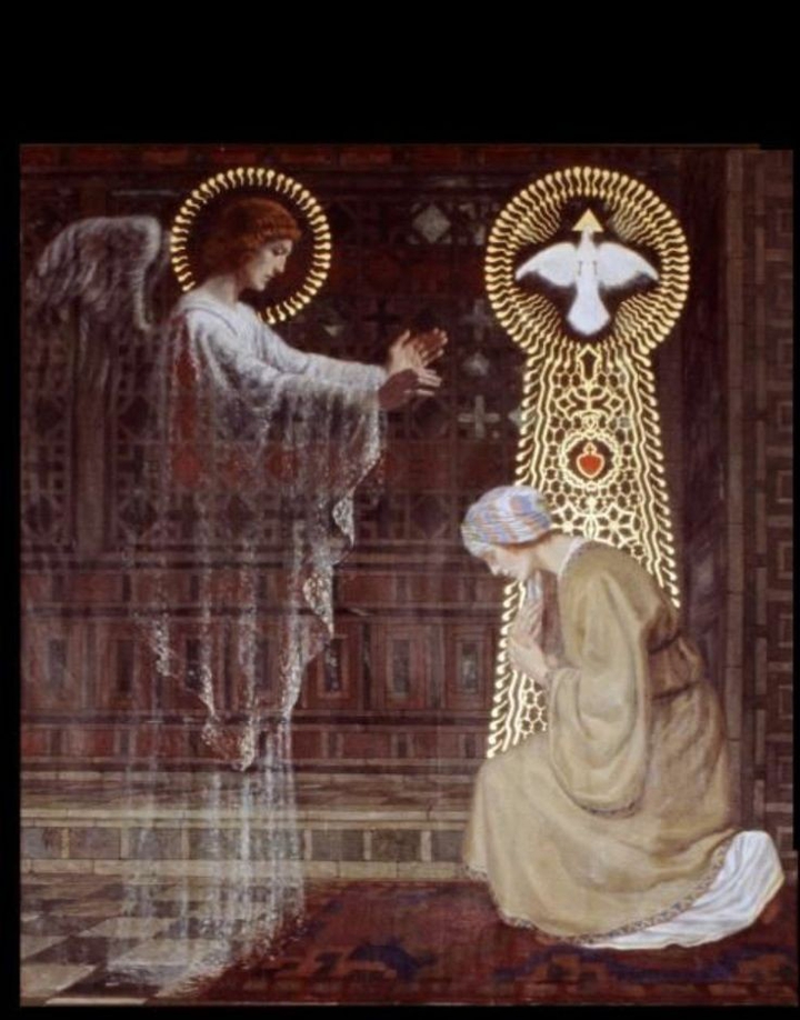 Virgen María y Espíritu Santo
