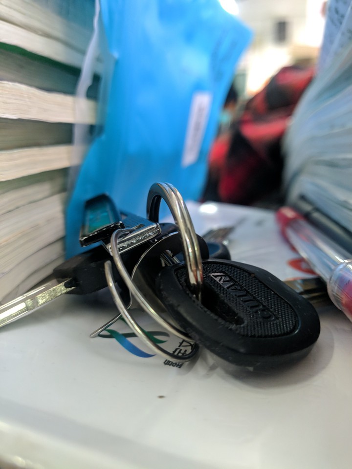 the key.