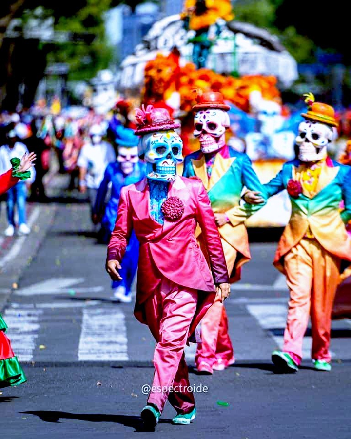 parkas día de muertos México