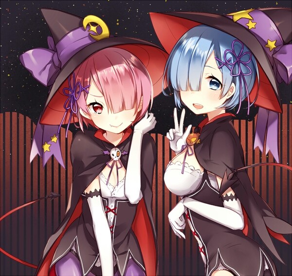 rem y ram halloween