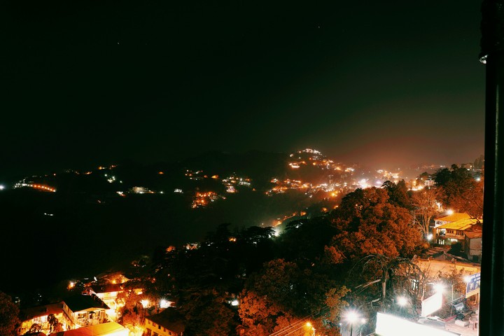 Lights in the night