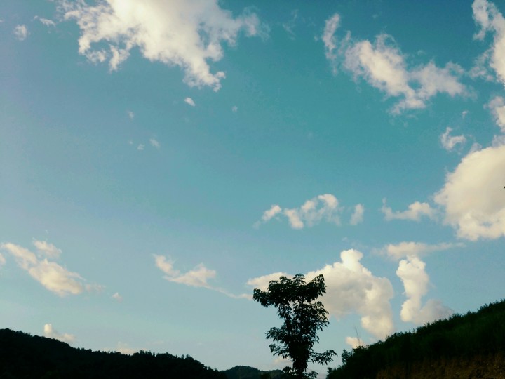 Blue sky
