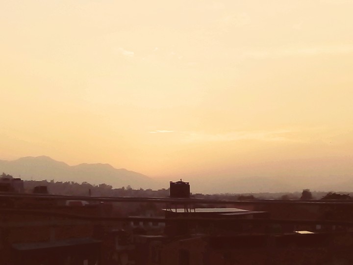 ⛅ sunset
