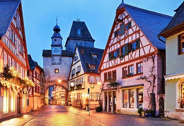 picturesque Rothenburg ob de Tauber