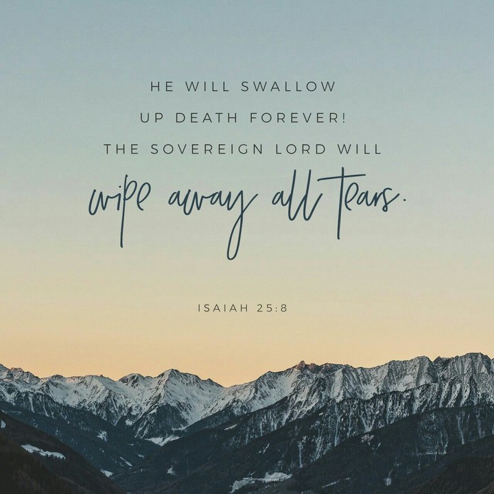 Isaiah 25:8