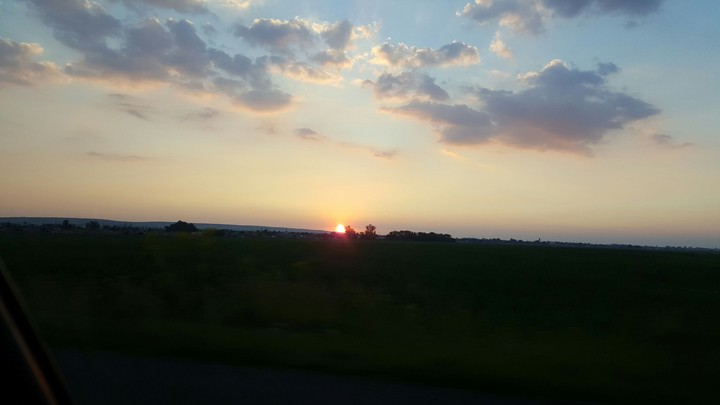 sunset Johannesburg South Africa