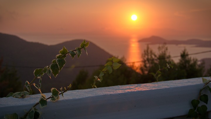 Sunset bokeh