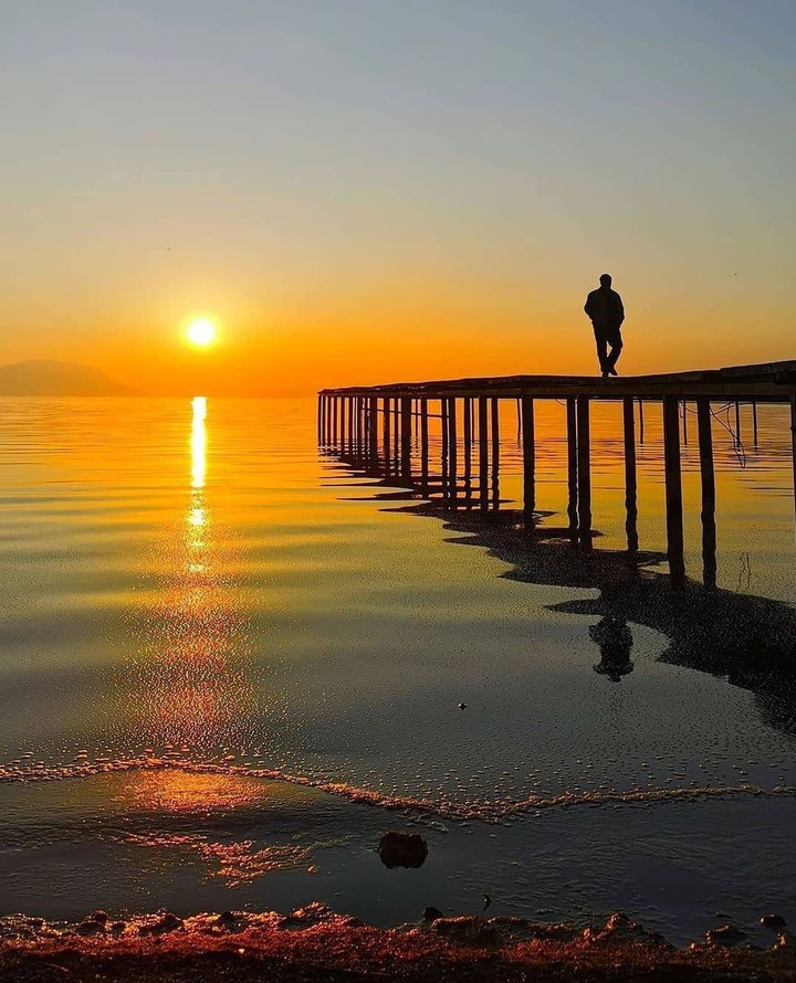 Shadow in the Sunset
