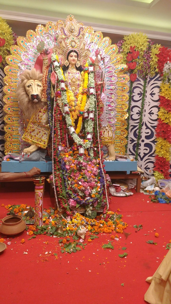 the Indian goddess
