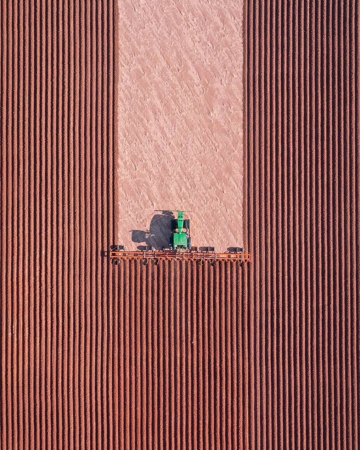 my tractor from drone