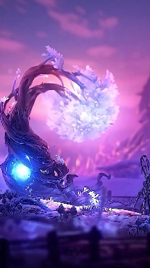 Fantasy magic tree