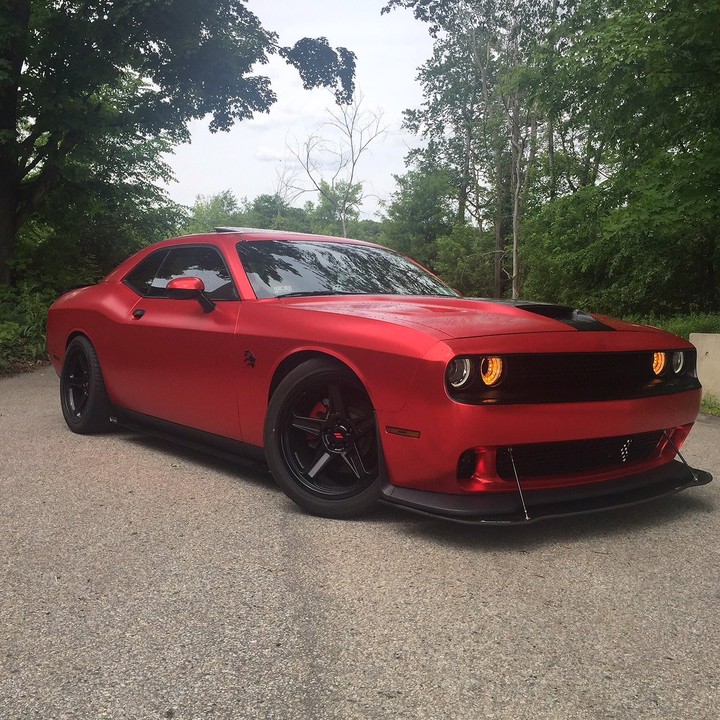 Metallic Dodge Challenger