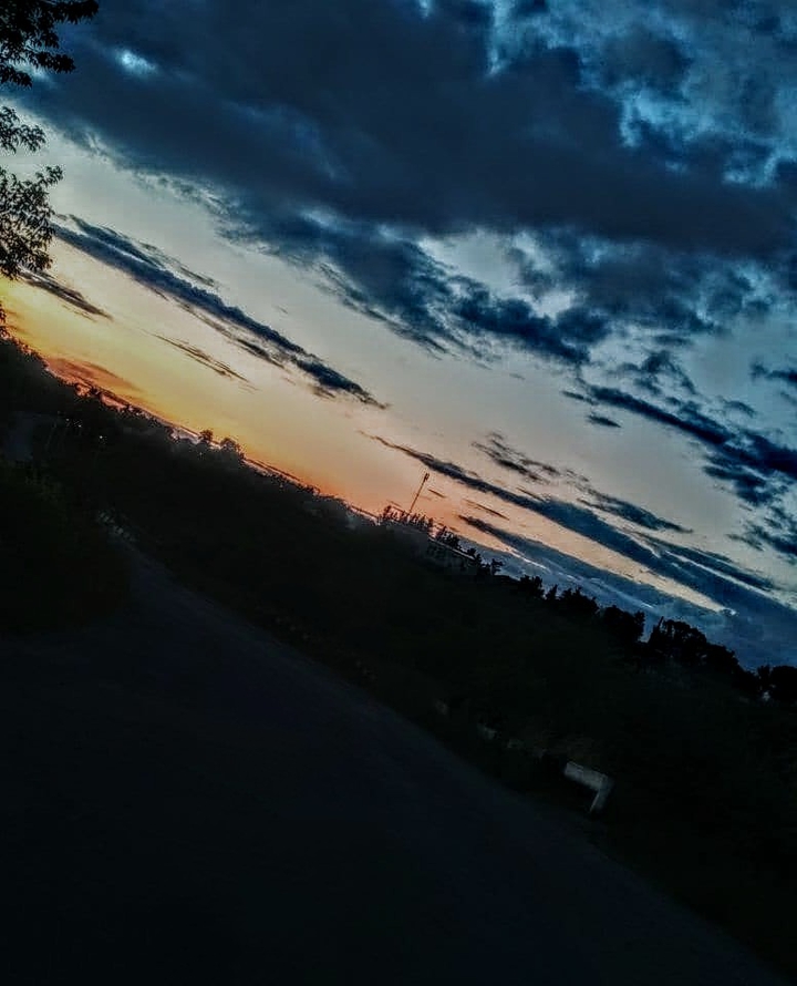 вечернее небо