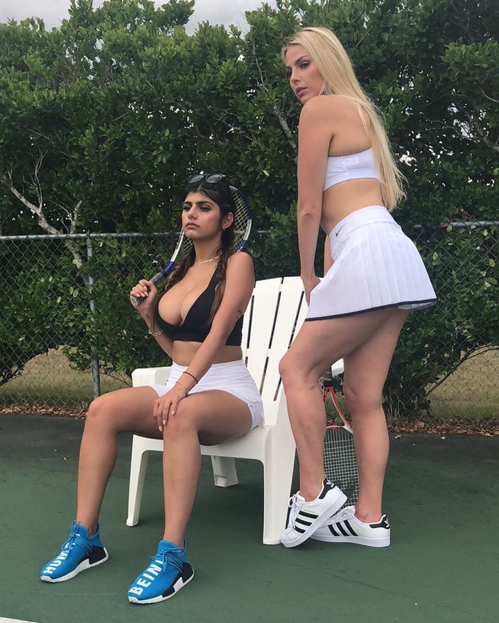 Cutie Mia Khalifa with Friend
