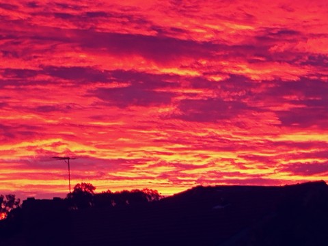 Sunset last night in Perth
