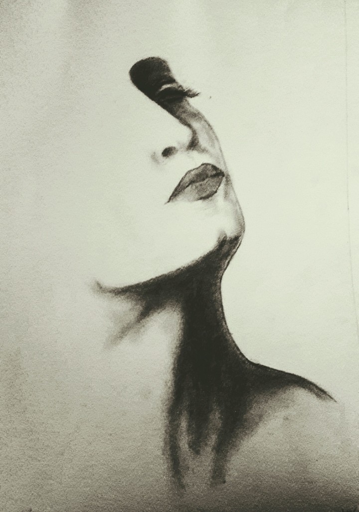 A girl alone
