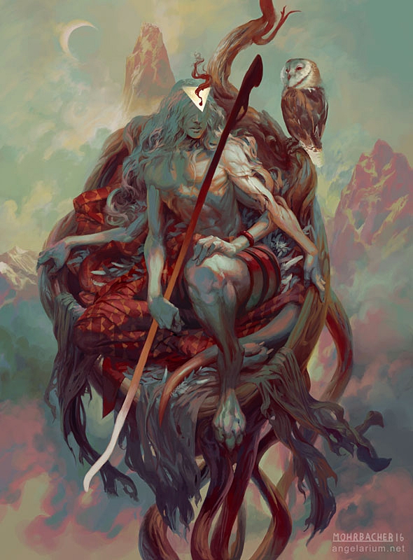 SARIEL, ANGEL OF THE WANING MOON