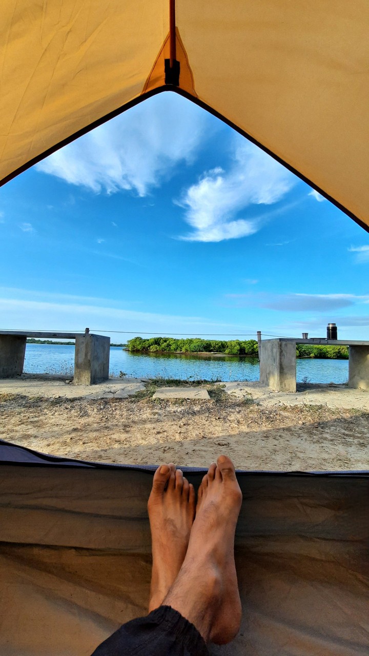 View from the campsite