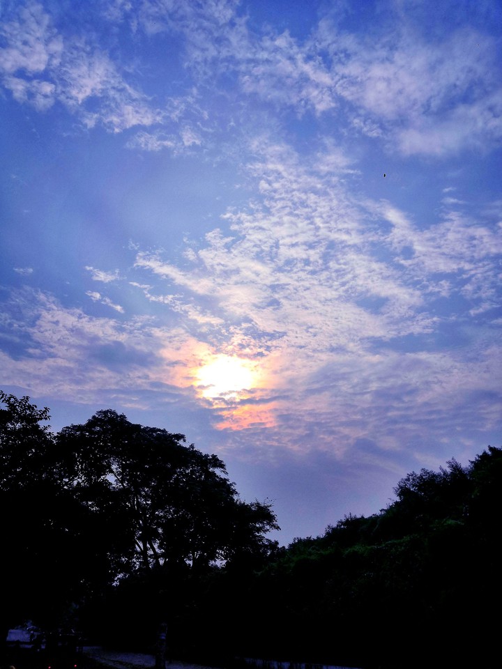 blue sky