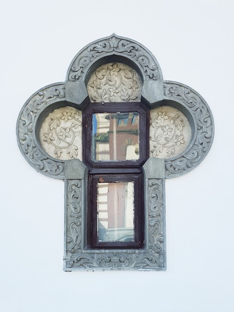 Romanian windows church
