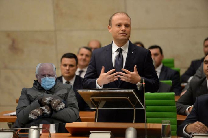 bernie malta parliament