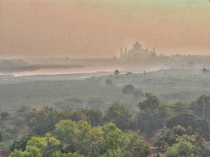Taj in the Fog