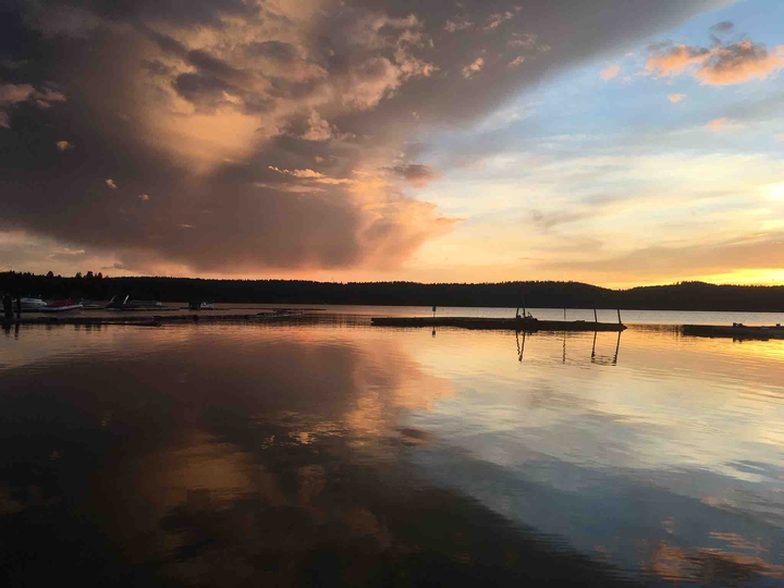 Sunset in McCall