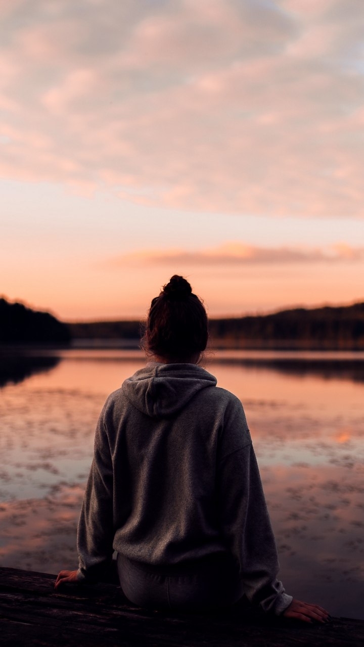 Alone girl