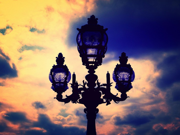 Parisian sunset