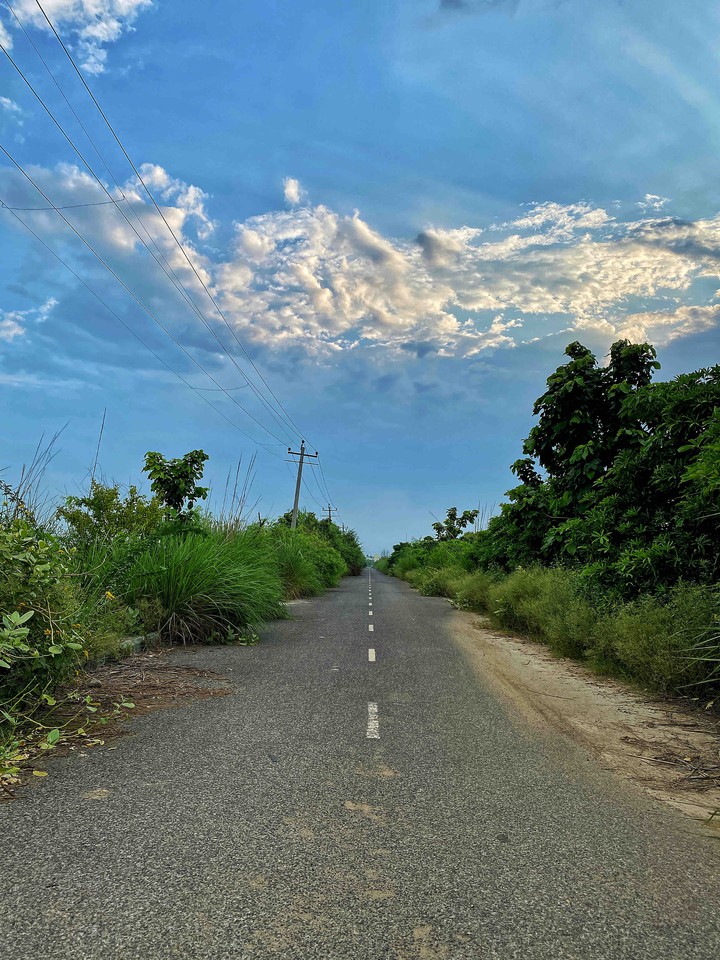 straight road