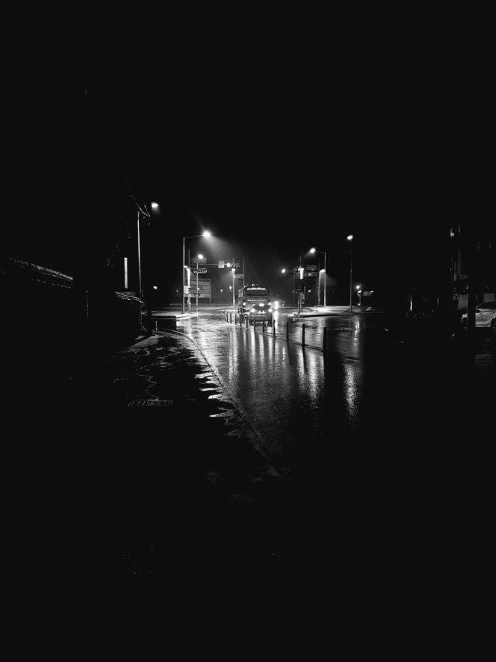Night road