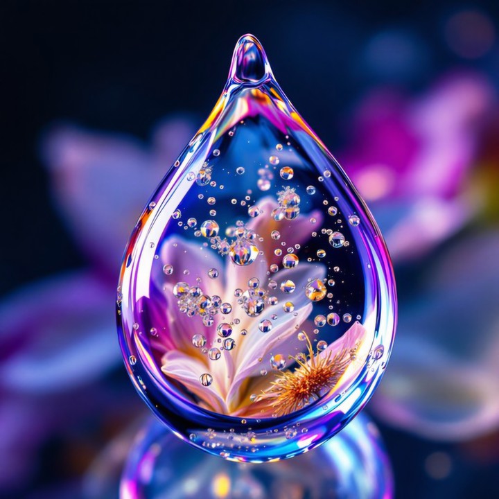 papéis de parede Water, blue