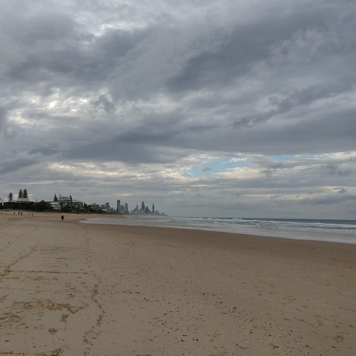 goldcoast sunset weather pacific ocean