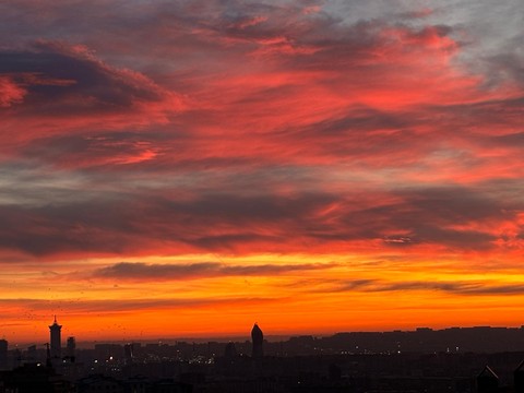 tapety sky, sunset