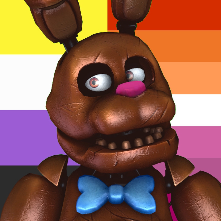 el color de la bandera colorida chocolate Bonnie