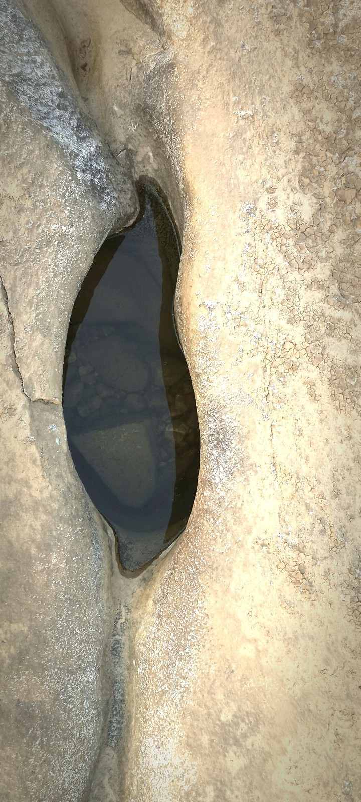 Water in stone