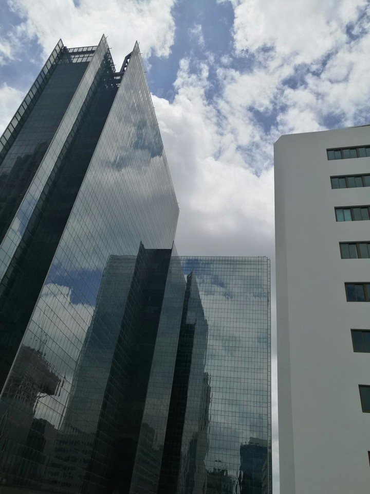 glass tower in bangkok