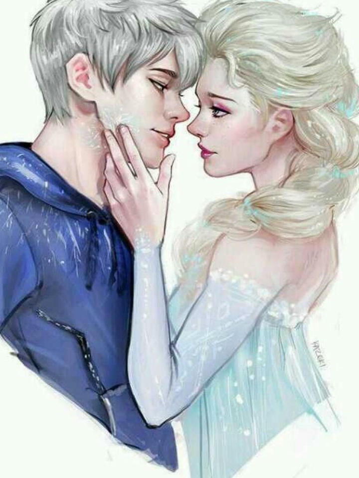 Elsa and Jack Frost