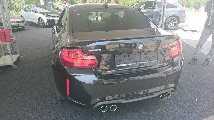 BMW M2 from the back