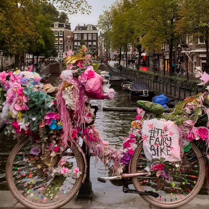 Amsterdam fairy bike