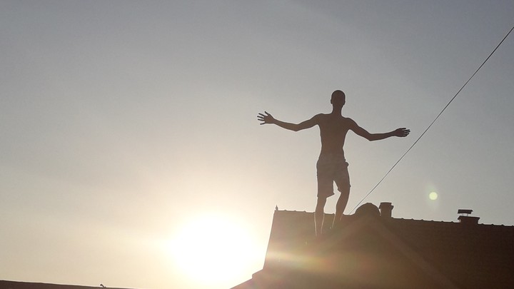 sunset on the roof :D