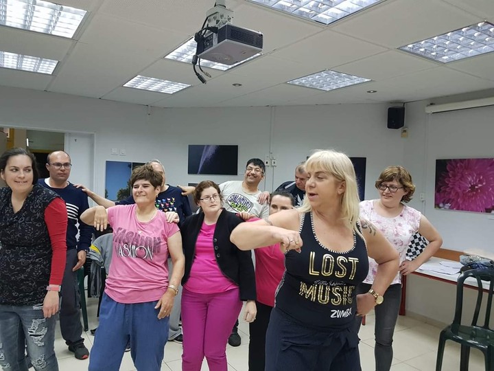 זומבה בניצן רחובות עם אורלי פריד