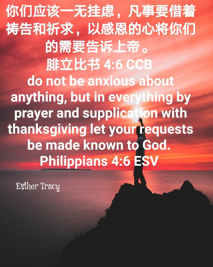 let your requests be made known to God