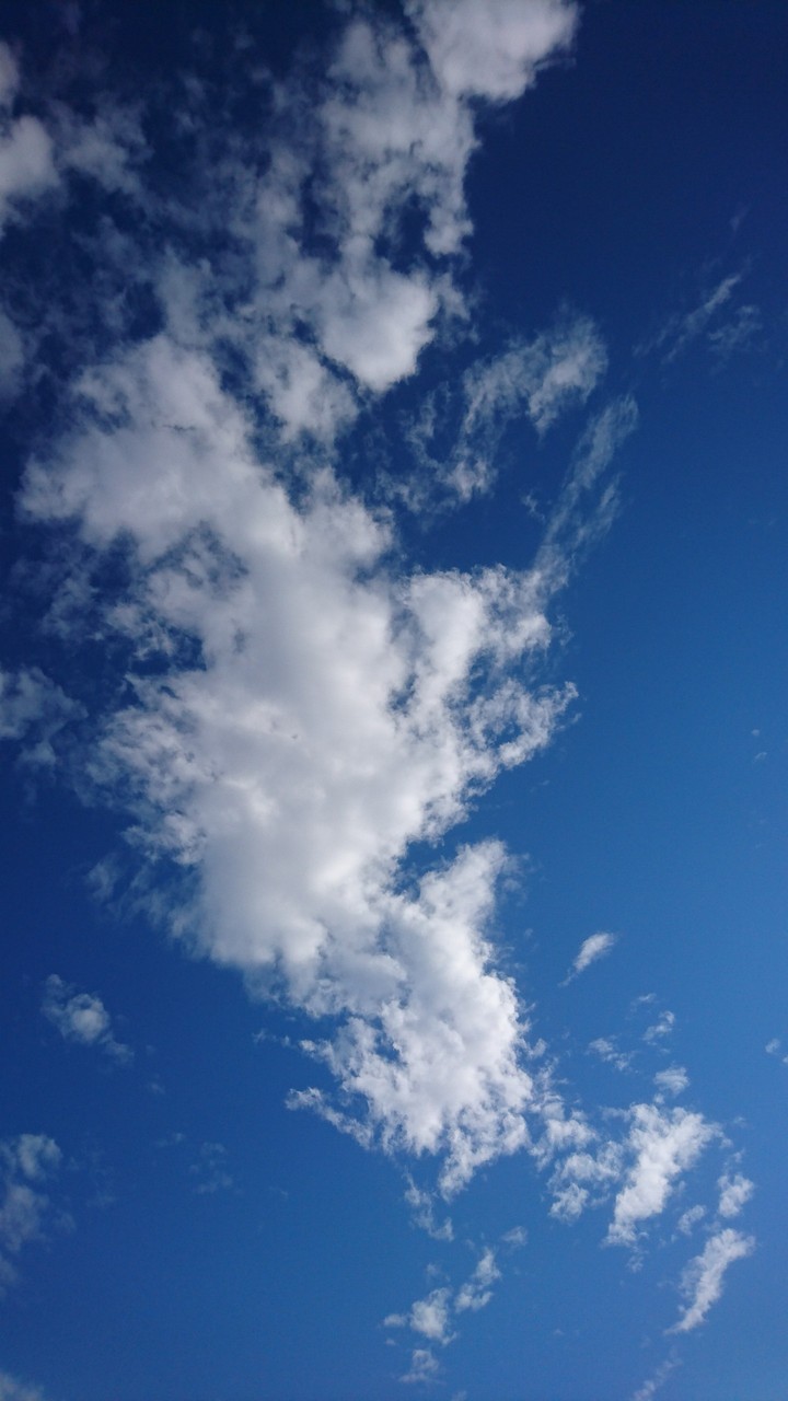 青い空
