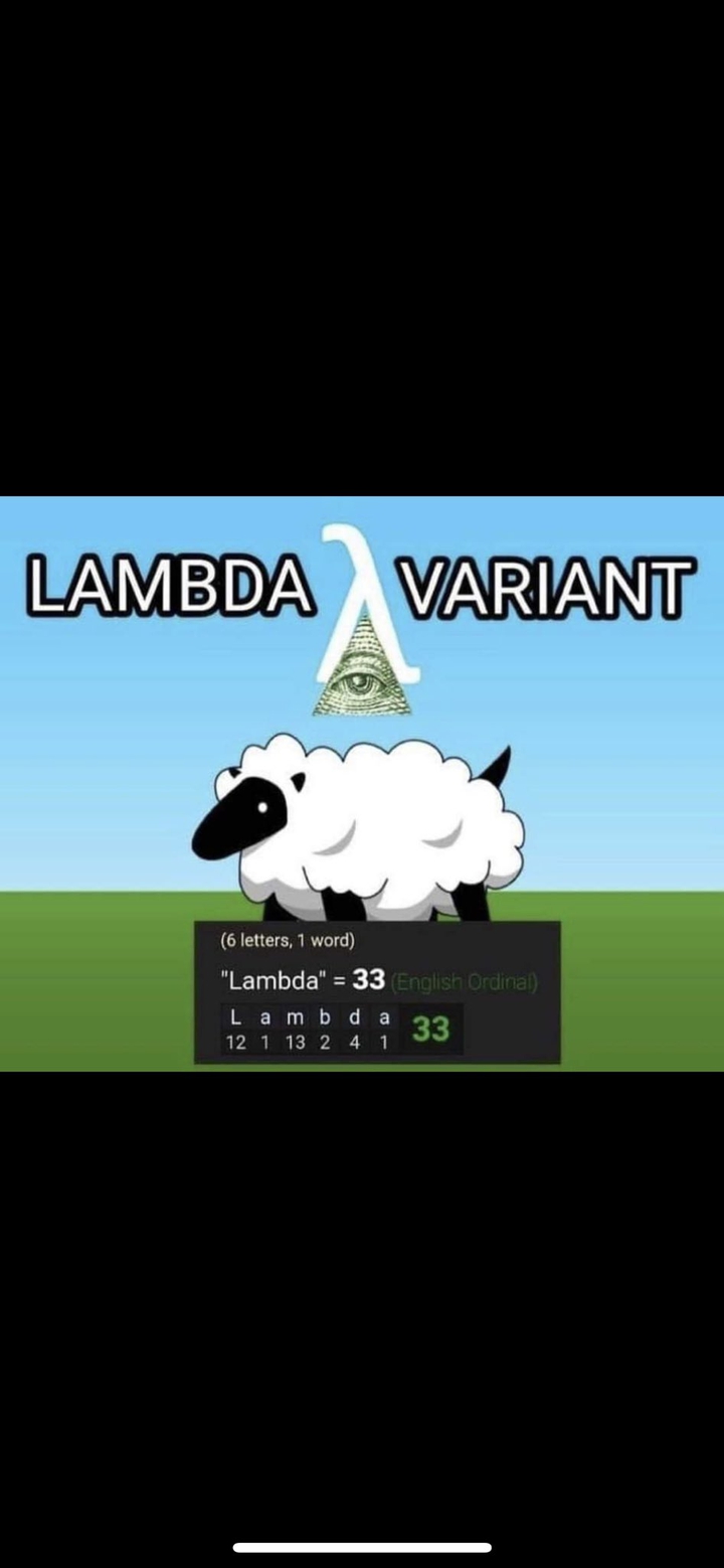 LAMBDA VARIANT ,, THE DISASTROUS COVID-19 VARIANT!!