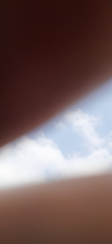 Candy cotton in the sky