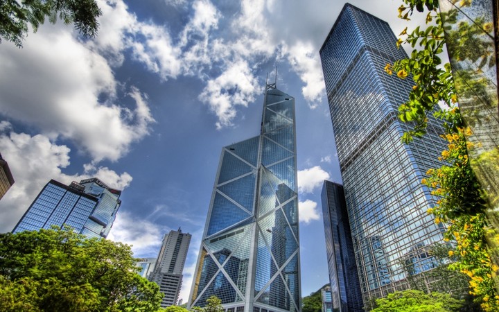 Hong Kong HSBC buildings